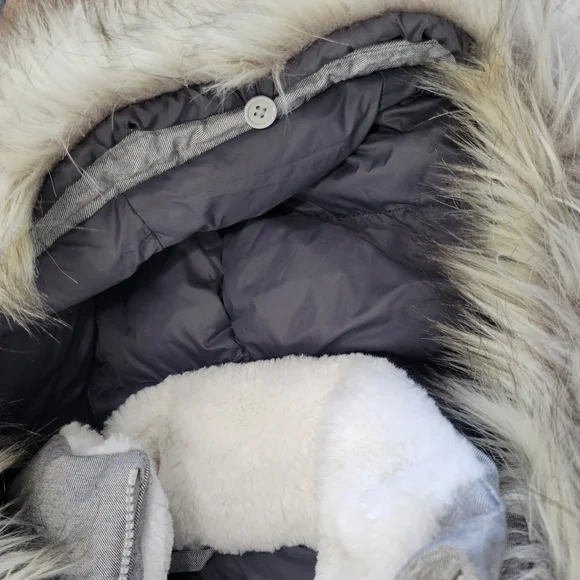 Hollister Ultimate Down Collection Grey Jacket Size XS - Picture 13 of 16